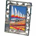 Metal photo frame 16 cm