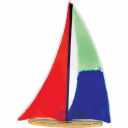 Ceramical Boat-Shaped Candle Holder 19 cm